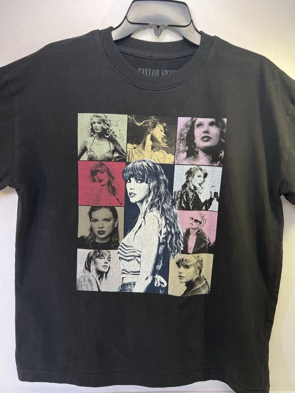 Taylor Swift The Eras Tour T Shirt Black Small 2023 US Dates Concert